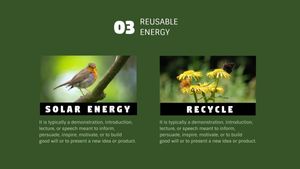 business, life, ppt, Environmental Protection Presentation Template