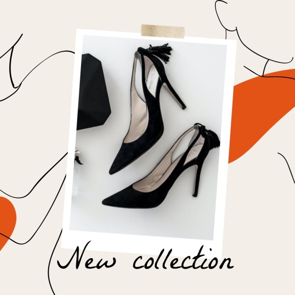 Women's High Heels Fashion Shoes Branding Marketing Instagram Post