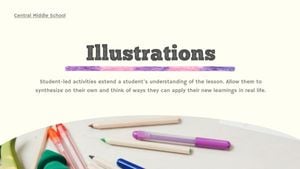 kids, education, school, Art Class Presentation Template