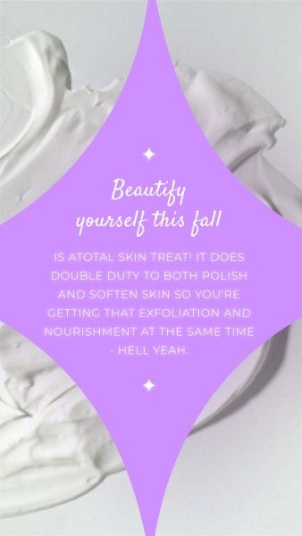 beauty, online, cosmetics, Beautify Yourself Instagram Story Template