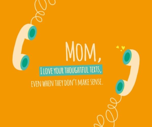 telephone, phone, mom, Mother's Day Love Facebook Post Template