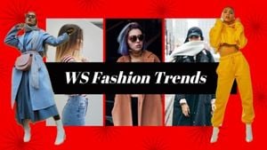 trending, style, vlog, Fashion Trends Youtube Channel Art Template
