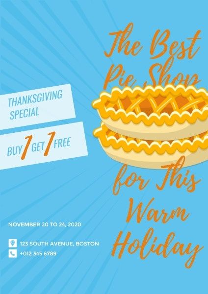 events, promotions, thanksgiving, Created by the Fotor team Poster Template