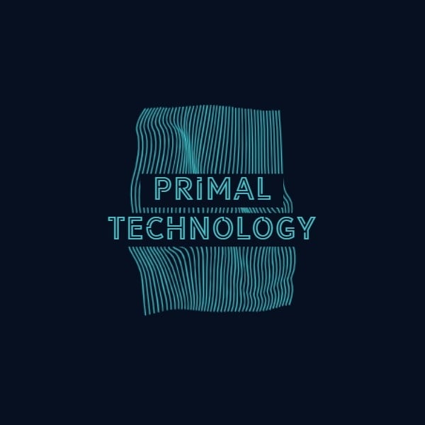 Blue Cool Technology Business Logo