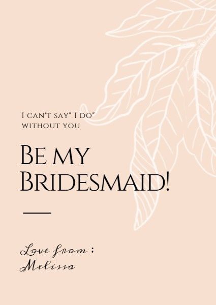 best man, marriage, groomsman invitation, Bridesmaid Invitation Template