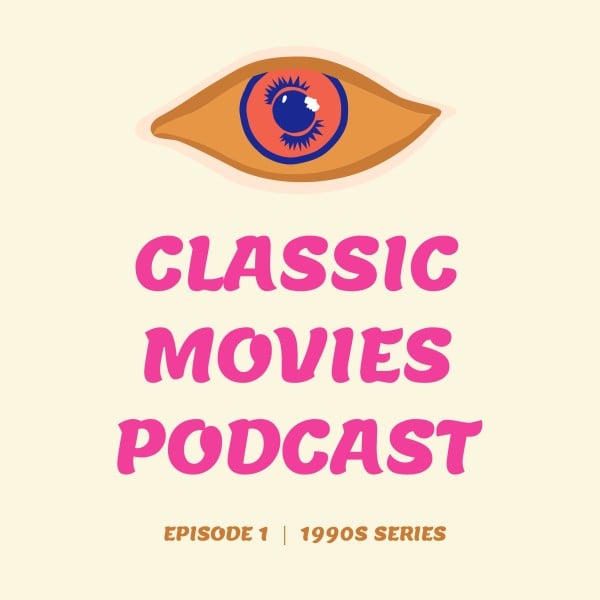 Yellow Classic Movies Podcast Podcast Cover