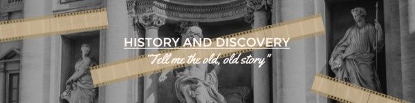 life, record, old story, History And Discovery LinkedIn Background Template