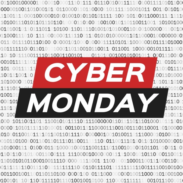 White Cyber Monday Instagram Post