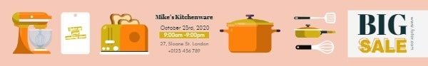 Kitchenware Big Sales Mobile Leaderboard