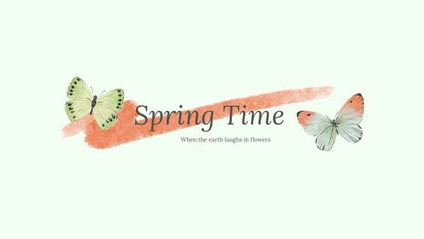 Fresh Spring Time Wallpaper