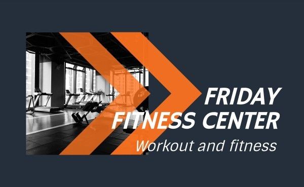 workout, sport, training, Black Simple Modern Fitness Coach Business Card Template
