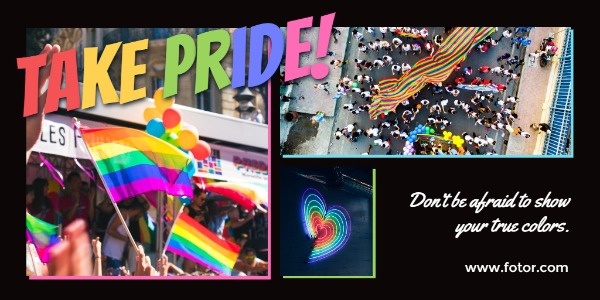 Take Pride Twitter Post