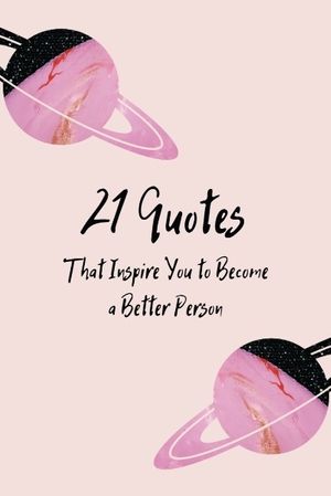 Pink Background Of Satellite Quotes Pinterest Post Template and Ideas for  Design | Fotor
