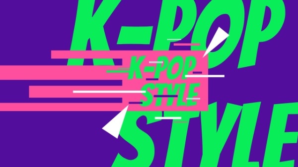 Online K Pop Style Youtube Channel Art Template Fotor Design Maker