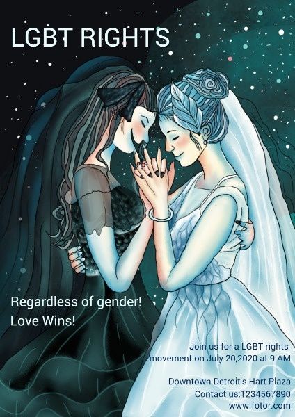LGBT权利 英文海报