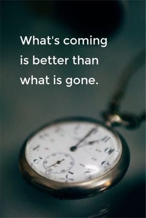 motto, inspirational, inspiration, Simple Pocket Watch Quote Pinterest Post Template