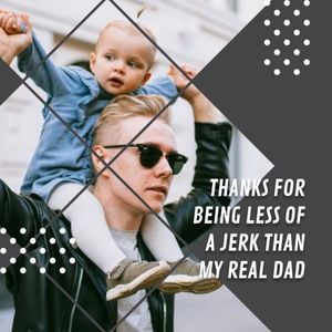 幸せな父親の日 Instagram投稿