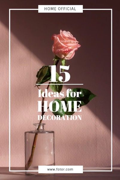 house, tip, tips, Flower Home Decoration Ideas Pinterest Post Template