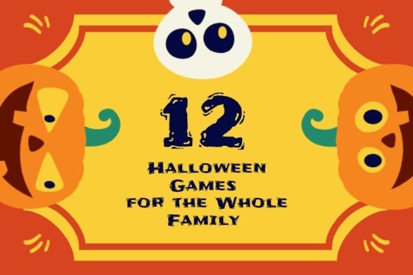 Halloween Games For The Family Blog Title