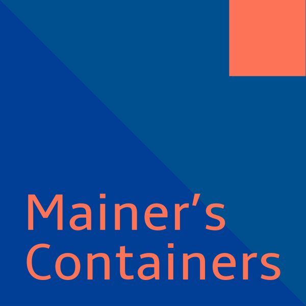 Mainer's Containers Blue ETSY Shop Icon