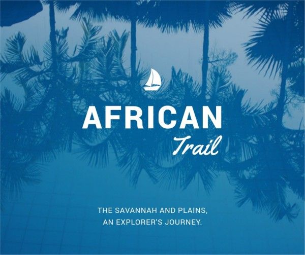 vacation, tour, journey, African Travel Facebook Post Template