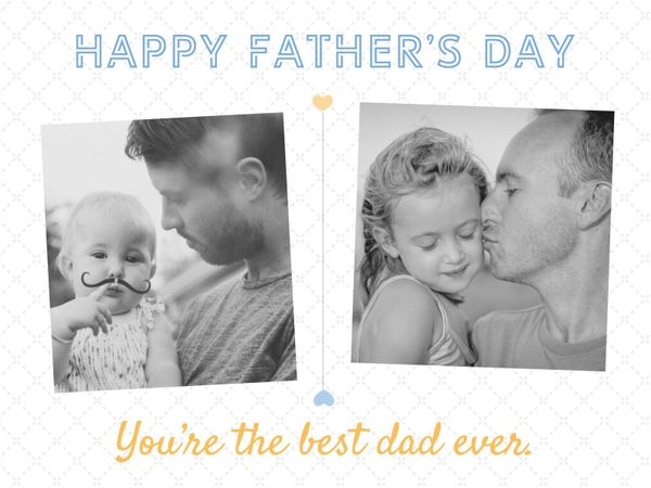 collage, fathers day, party, Created By The Fotor Team Template