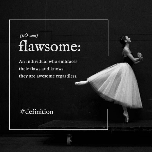 word, dance, life, Black And White Ballet Girl Quote Instagram Post Template
