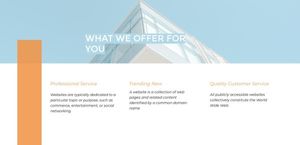 黄色建筑室内设计服务网站 网站
