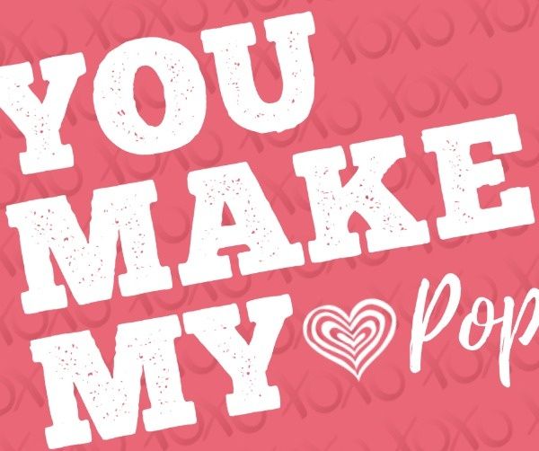 valentine’s day, valentines day, valentine, Pink Love Confession Facebook Post Template