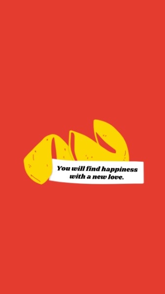 Japanese Fortune Cookie Quote Mobile Wallpaper