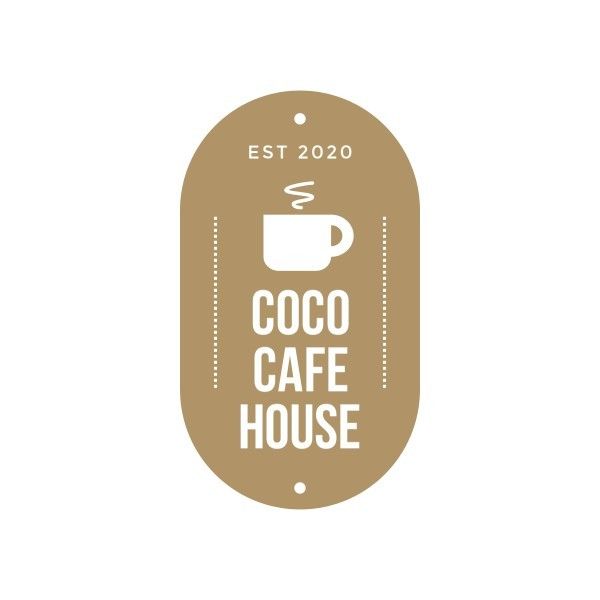 ブラウンカフェハウス ロゴ ロゴ