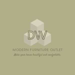 house, home, service, Furniture Outlet Logo Template