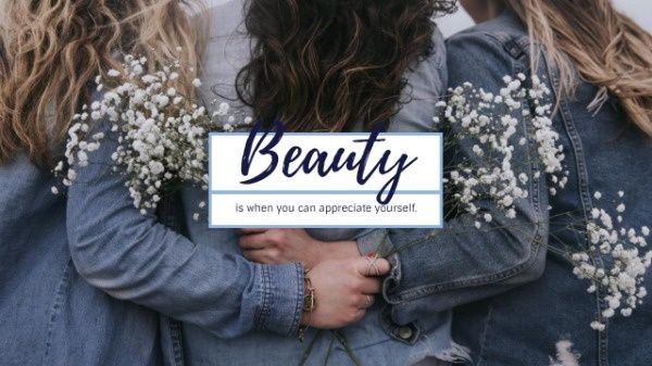 beauty, woman, photo collage, Beautiful Girls Quote Youtube Channel Art Template