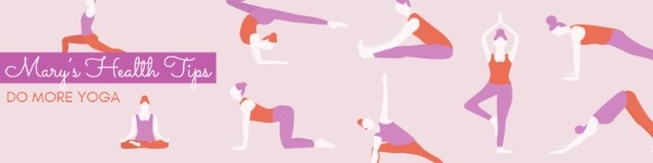 Yoga Exercise LinkedIn Background