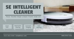 home, homeware, life, Dark Green Intelligent Cleaner Sale Facebook Ad Medium Template