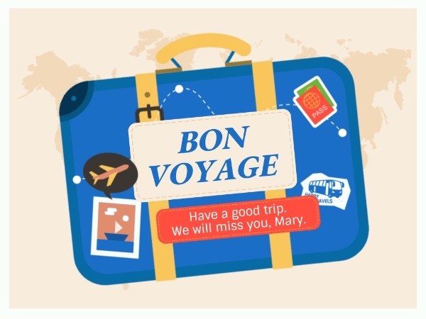 Online Voyage Card Template Fotor Design Maker