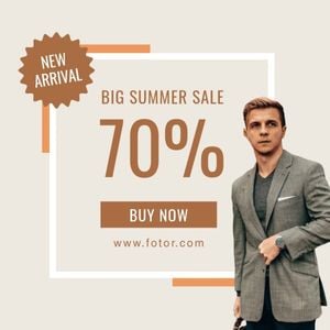 Brown Leather Men Collection Sale Buy Now Instagram Post