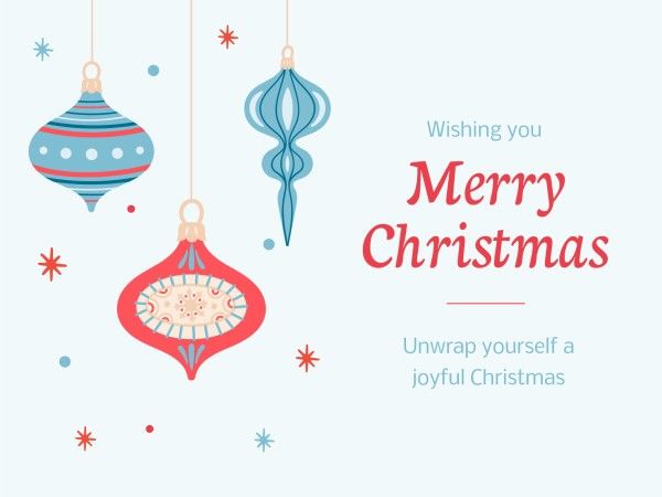 xmas, wish, love,  Simple Illustration Merry Christmas Card Template