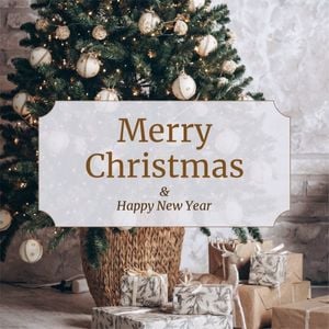 christmas, xmas, christmas wish, Simple Clean Chtritmas Wish Instagram Post Template