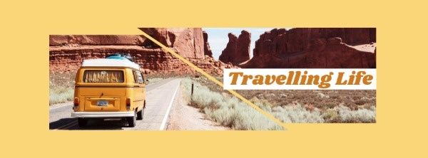 journey, tour, tourist, Travelling Life Facebook Cover Template