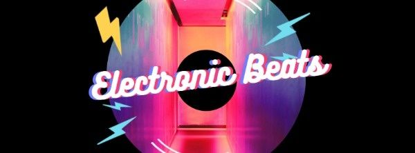 Electric Beats Album Facebook Cover