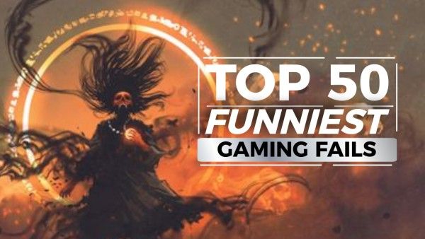game, fail, death, Top 50 Funniest Gaming Youtube Thumbnail Template