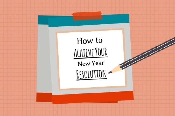 achieve, determination, article, New Year's Resolution Blog Title Template