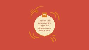 カスタマイズ可能な新年の変化壁紙のテンプレート Fotorデザインツール