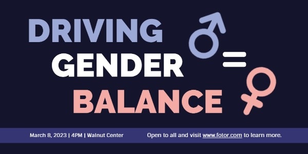 Driving Gender Balance  Twitter Post