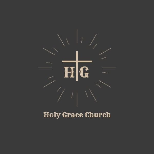 religion, parish, chapel, Holy Grace Church Logo Design Logo Template