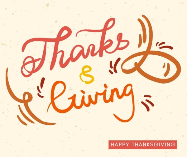 Happy thanksgiving Facebook Post