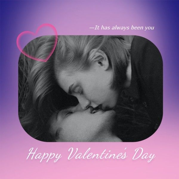 love wins, love is love, illustration, LGBT Love Happy Valentines Day Instagram Post Template