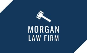 Morgan Law Firm Business Card