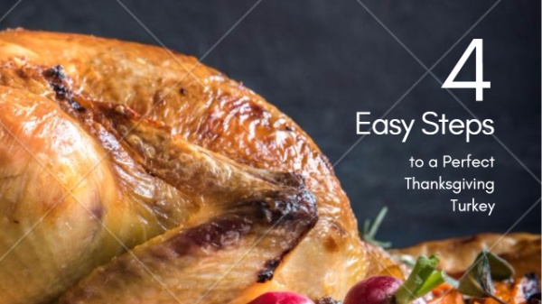 Perfect Thanksgiving Turkey Steps Youtube Thumbnail